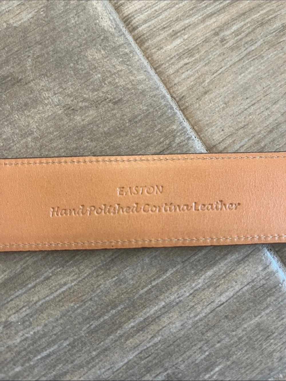 Trafalgar Men's Dark Brown Leather Belt with Silver Buckle